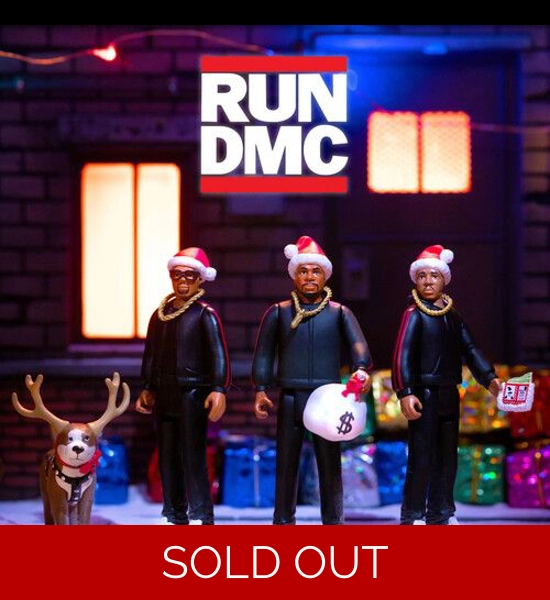 Run DMC Holiday 3-Pack Reaction Figure Set